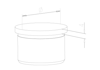 End Caps - Model 0850 CAD Drawing